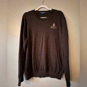 Port Authority Grey Crewneck Sweater size L